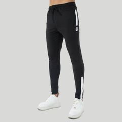Quần jogger phối sườn vải poly 2 da The Max T32025 G03240