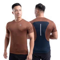 Áo cộc tay phối lưng dáng body THE MAX T72024 G07165