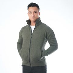 Áo khoác vải nỉ trần bông cao cổ The Max G12226