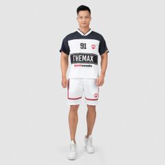 Bộ cộc tay oversize bóng rổ 4 màu G11228 ( dáng rộng thùng, oversize)