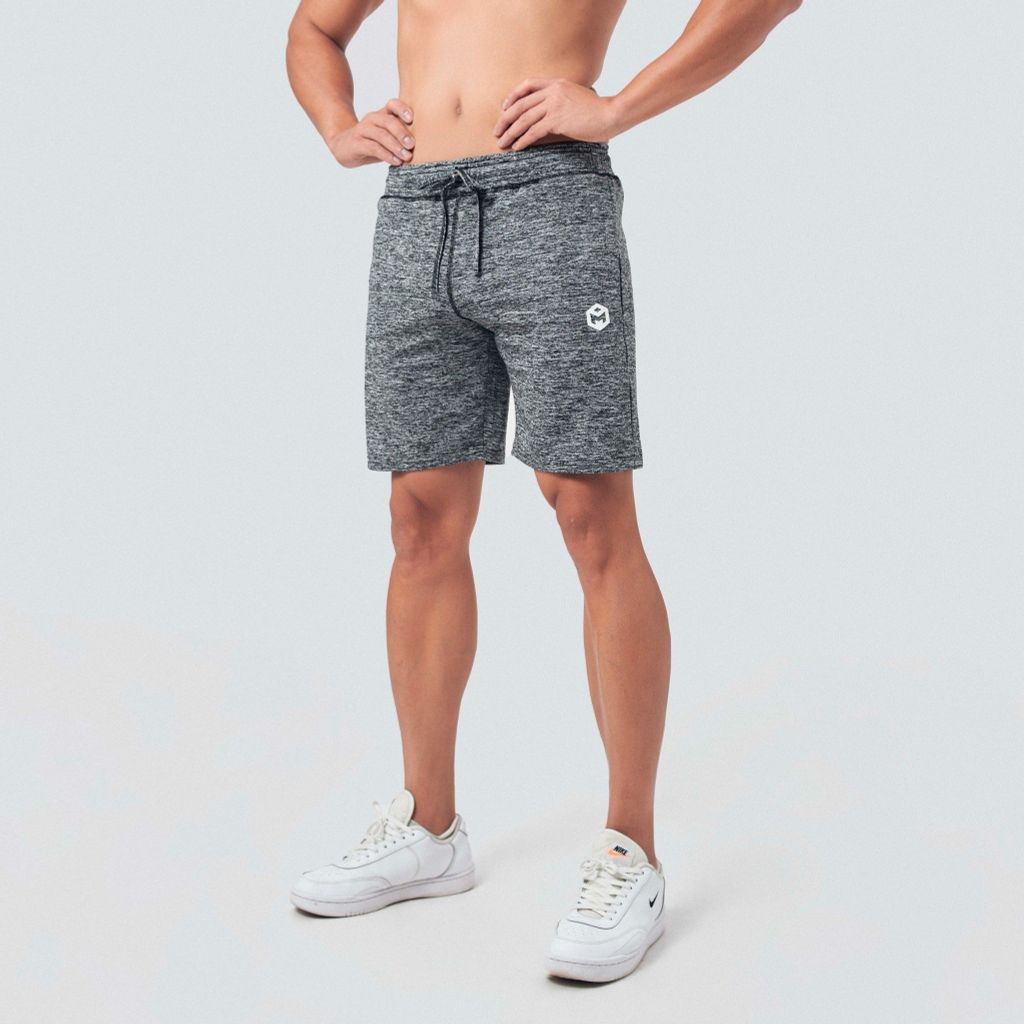[CAO CẤP] Quần short logo nổi vải thun lụa THE MAX G02230