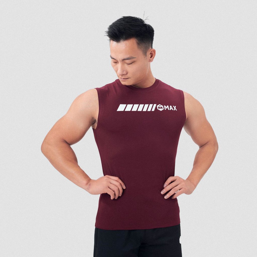 Áo ba lỗ sát nách vải thun lụa The Max G02236