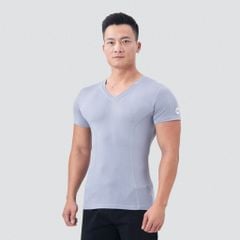 Áo cộc tay cổ tim dải chỉ The Max G02237