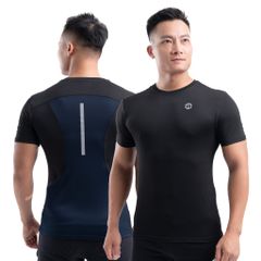 Áo cộc tay phối lưng dáng body THE MAX T72024 G07165