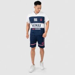 Bộ cộc tay oversize bóng rổ 4 màu G11228 ( dáng rộng thùng, oversize)