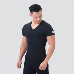 Áo cộc tay cổ tim dải chỉ The Max G02237