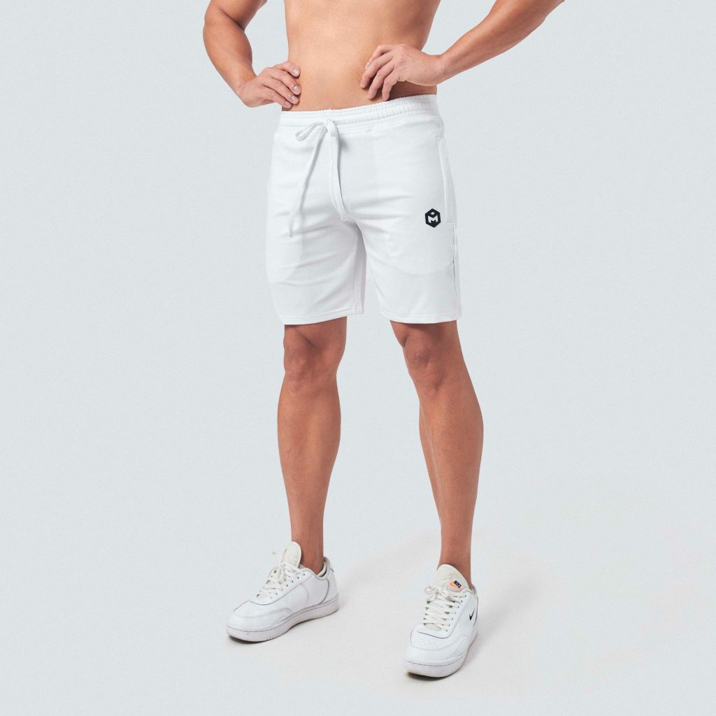 [CAO CẤP] Quần short logo nổi vải thun lụa THE MAX G02230