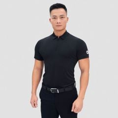 Áo polo lux kéo khóa vải thun lụa THE MAX G02234