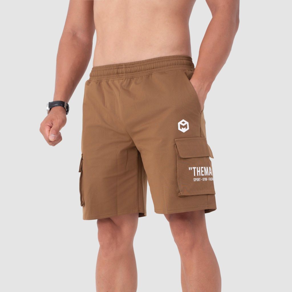 Quần short túi hộp 2.0 vải gió The Max G11230 (logo thân túi)