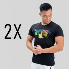 Áo cộc tay body 4 màu vải thun lụa The Max G03242