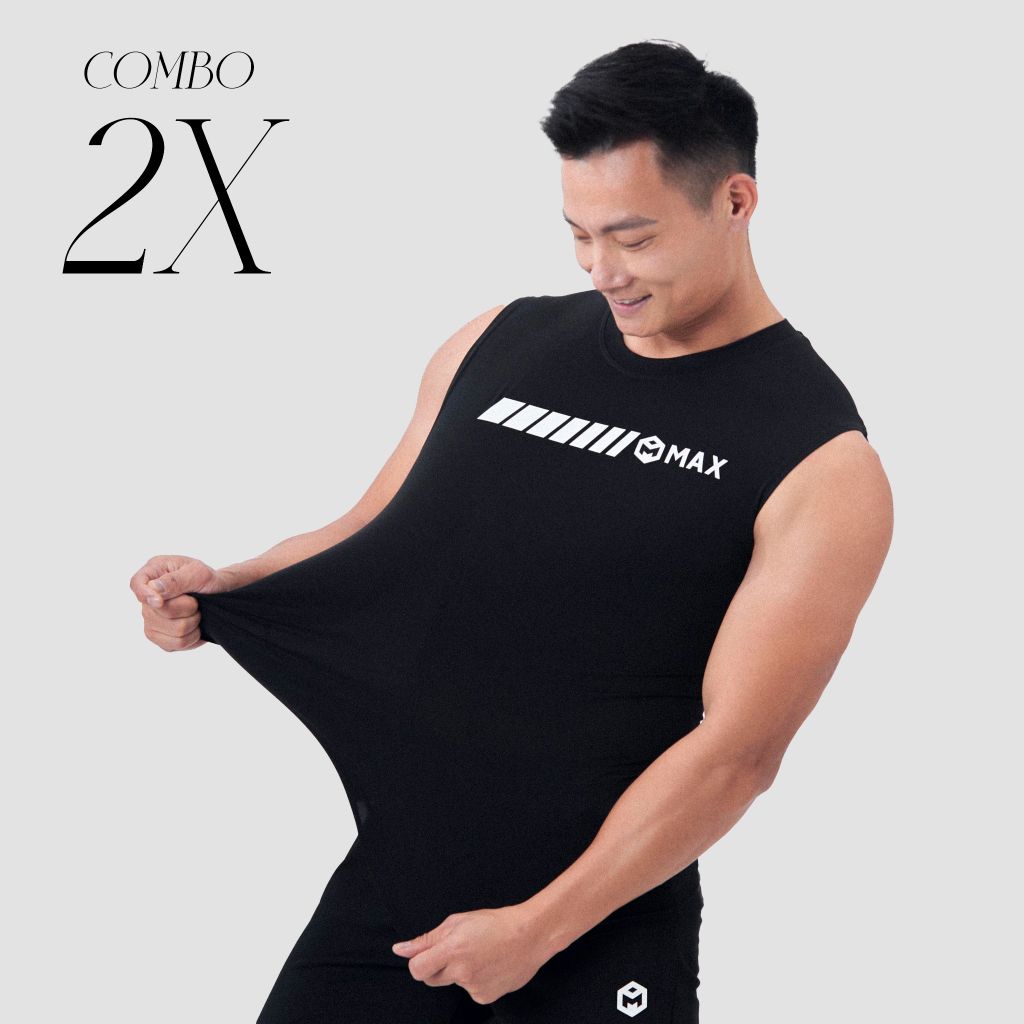 Áo ba lỗ sát nách vải thun lụa The Max G02236