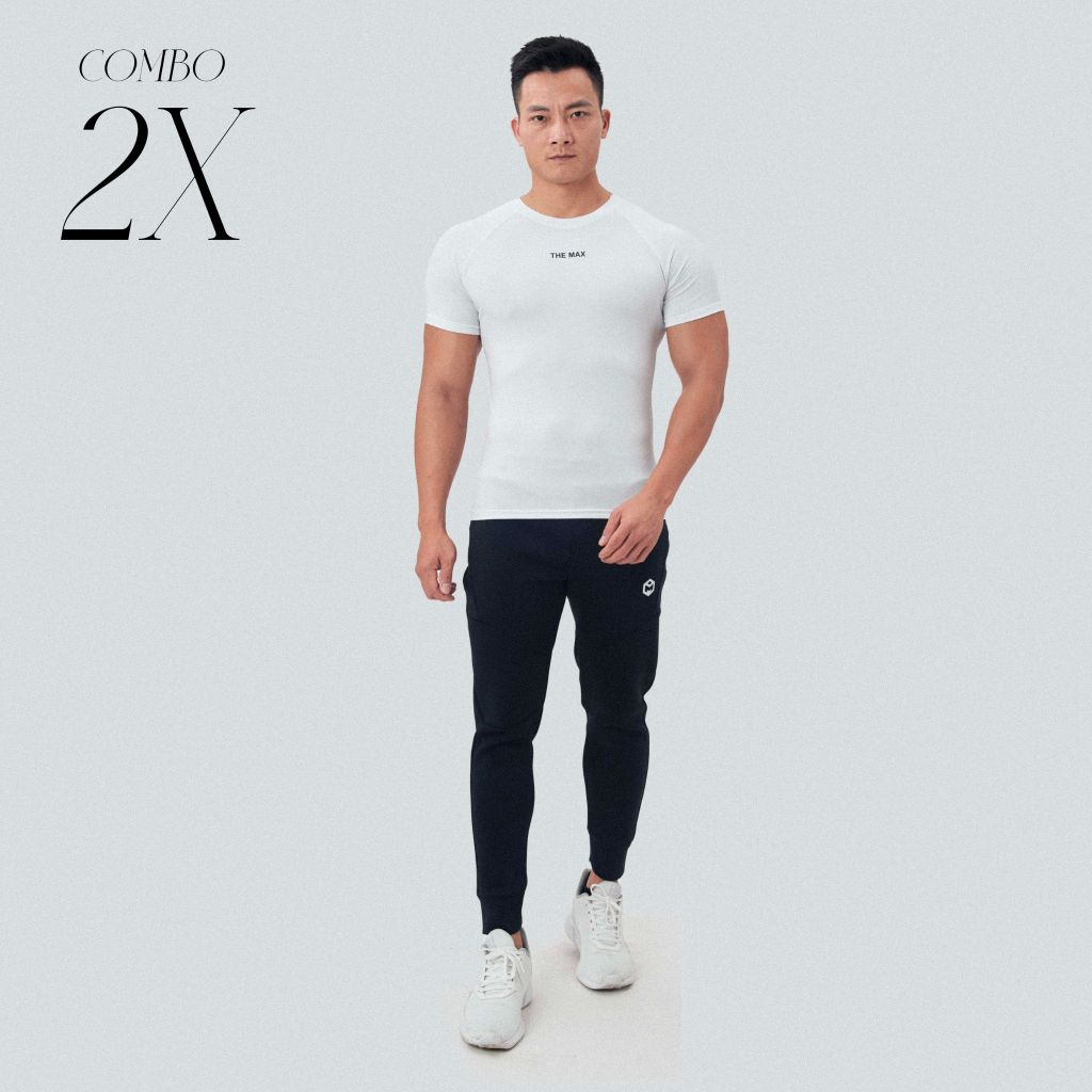 Áo cộc tay body phối lưng vải thun lụa The Max G02238