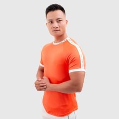 Áo cộc tay thể thao phối vai The Max T72024 G07173