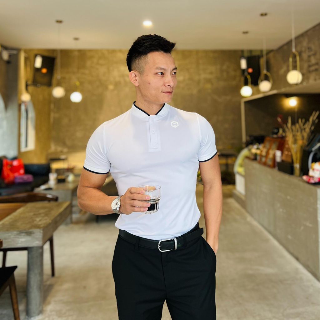 Áo Polo Luxury cổ trụ vải thun lụa