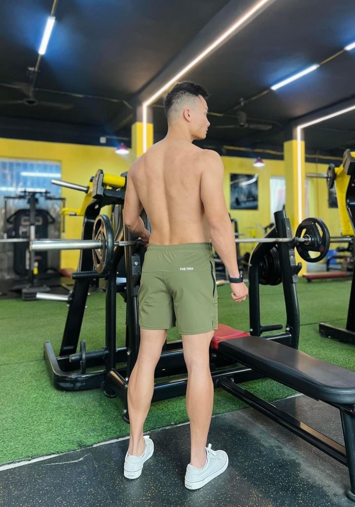 Quần Short Si Gió Co Giãn