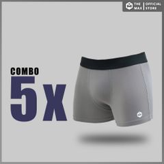 Quần boxer thể thao cạp trơn The Max G08182