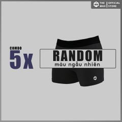 Quần boxer thể thao cạp trơn The Max G08182