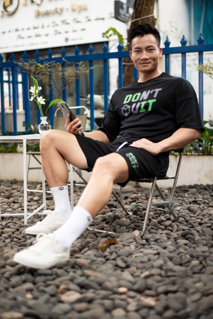 Bộ cộc tay oversize DontQuit