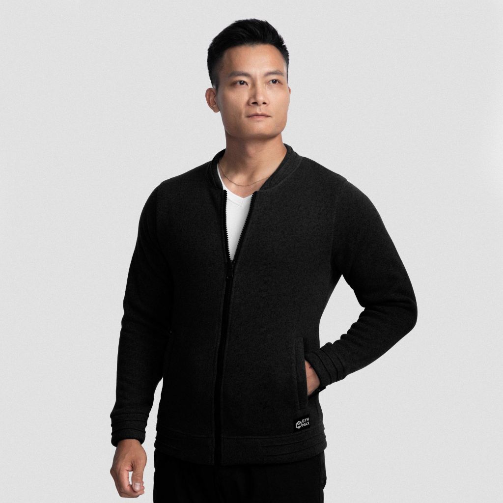 Áo bomber vải nỉ trần bông The Max G11223
