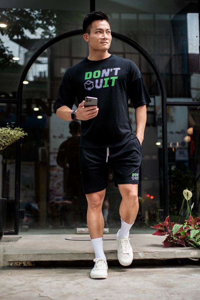 Bộ cộc tay oversize DontQuit