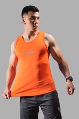 Áo Tanktop Thể Thao vải lacot dáng basic logo THEMAX