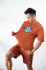 Bộ Thể thao oversize vải Lacote Logo THEMAX in màu chữ lớn ( bản đ.ặ.c biệt )