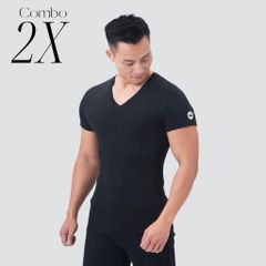Áo cộc tay cổ tim dải chỉ The Max G02237