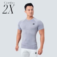 [CAO CẤP] Áo cộc tay body combat vải thun lụa THE MAX G02231