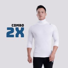 Áo giữ nhiệt phối dải chỉ CỔ CAO 9cm THEMAX G09199