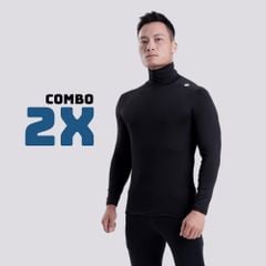 Áo giữ nhiệt phối dải chỉ CỔ CAO 9cm THEMAX G09199