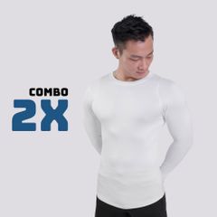 Áo giữ nhiệt vải thun lụa cổ tròn logo gáy The Max T92024 G09191 (mặc lót, mặc chơi thể thao) (9.0)