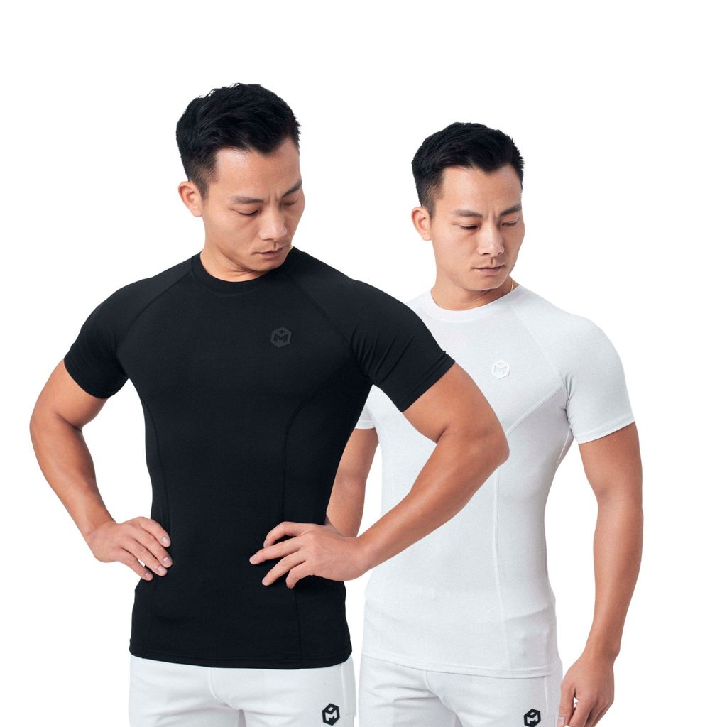 [CAO CẤP] Áo cộc tay body combat vải thun lụa THE MAX G02231