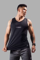 Áo Tanktop Thể Thao vải lacot dáng basic logo THEMAX