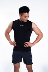 Áo tanktop vải thun 5 màu logo ngực T.H.E.M.A.X chữ nhỏ