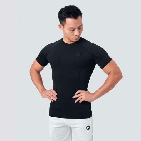 [CAO CẤP] Áo cộc tay body combat vải thun lụa THE MAX G02231