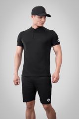 Bộ thể thao cộc tay vải lacoste  T5BN