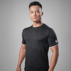 Áo cộc tay ôm body vải thun lạnh phối lưng The Max G08185