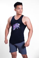 Áo TankTop thun lụa vạt áo chéo logo NO.FEAR