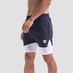 Quần short hai lớp vải gió co giãn lót vải lỗ kim The Max G08187