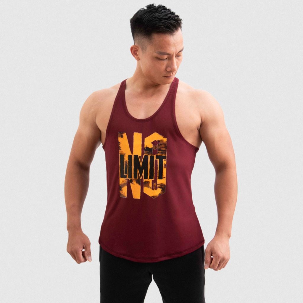 Áo ba lỗ nam dáng quai nhỏ vải thun lạnh NO LIMIT T62024 G06149