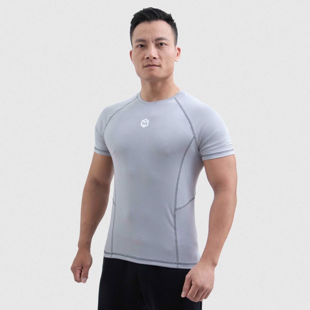 Áo Tshirt thể thao ôm body dải chỉ T62024 G06153