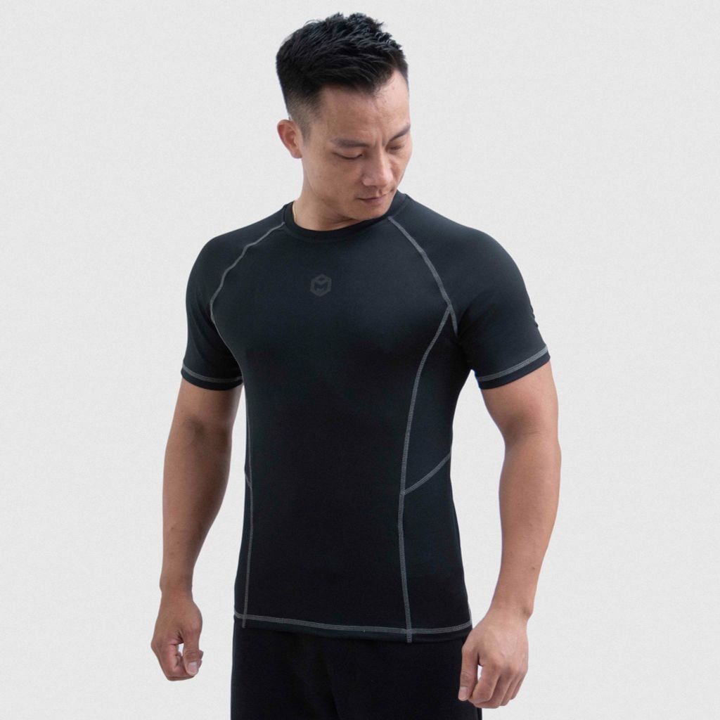 Áo Tshirt thể thao ôm body dải chỉ T62024 G06153