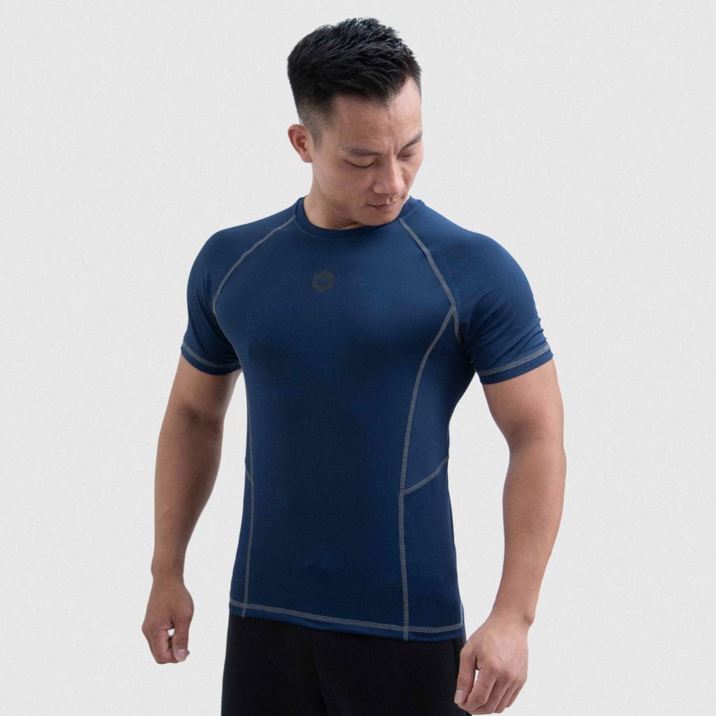 Áo Tshirt thể thao ôm body dải chỉ T62024 G06153