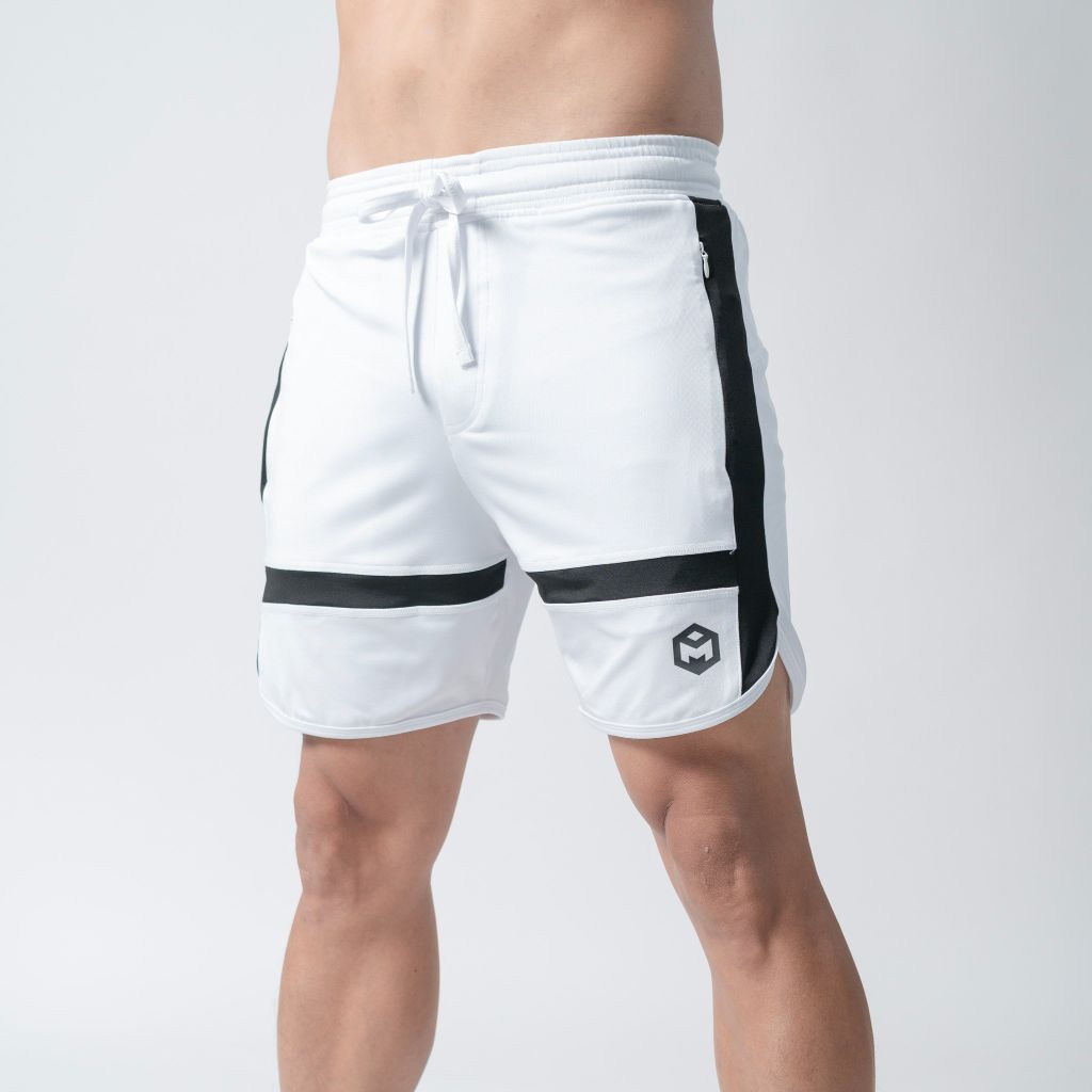 Quần short thể thao vải poly dáng suông THE MAX G08189