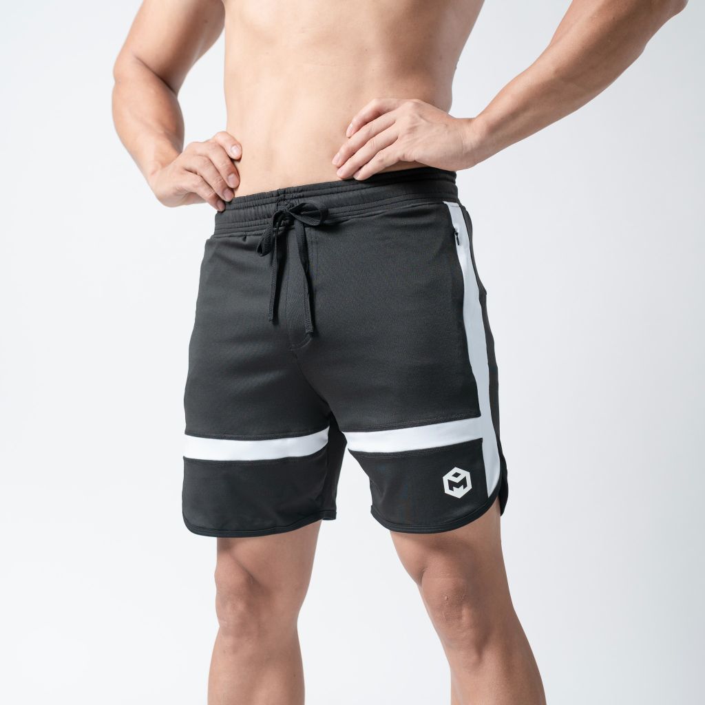 Quần short thể thao vải poly dáng suông THE MAX G08189