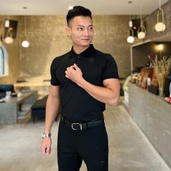 ÁO POLO LUX_URY cổ bẻ ( vải thun lụa )