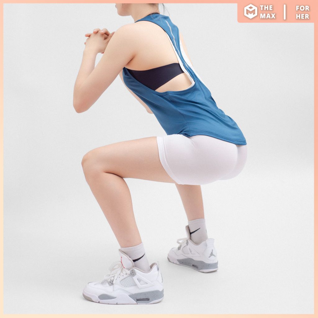 Quần short legging thể thao nữ THE MAX T72024 G07166