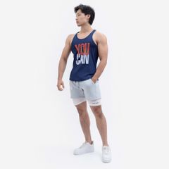 Quần short 2 lớp vải nỉ lớp lót vải lỗ kim The Max T72024 G07161