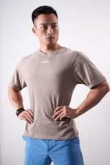 Áo Cộc tay Coton dáng oversize ( themax in chữ nhỏ )