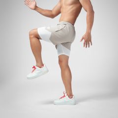 Quần short hai lớp vải gió co giãn lót vải lỗ kim The Max G08187